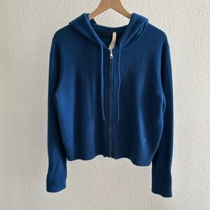 Babaton - Luxe Cashmere Hooded Zip-Up - Aritzia